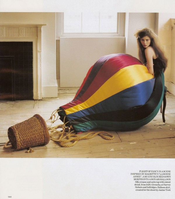 Coco Rocha by Tim Walker for Vogue UK